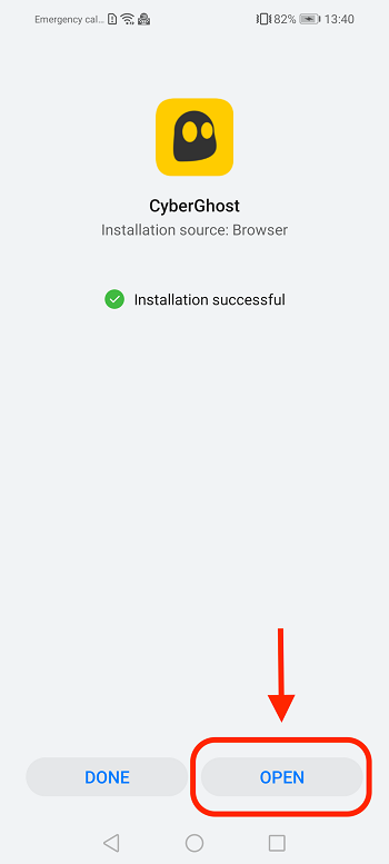Set Up CyberGhost VPN for Android via APK File Support Center