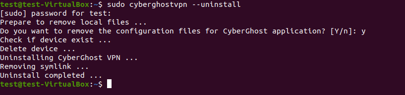 cyberghost linux