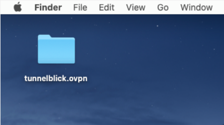 tunnelblick configuration file