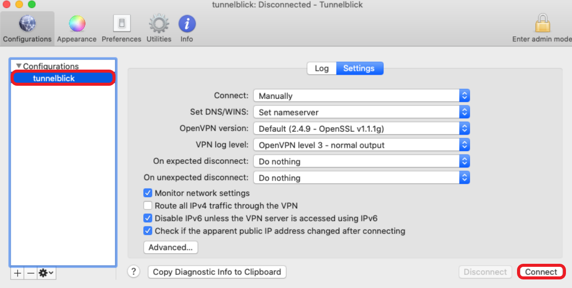 raspberry pi openvpn tunnelblick