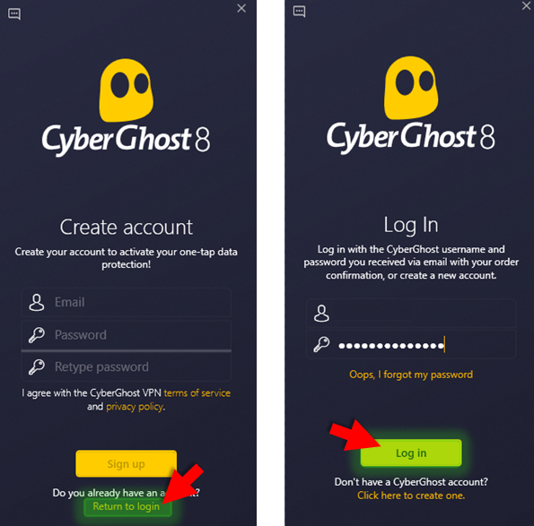 How do I get CyberGhost on my laptop?