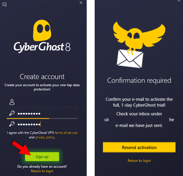 cyberghost 6 free activation key