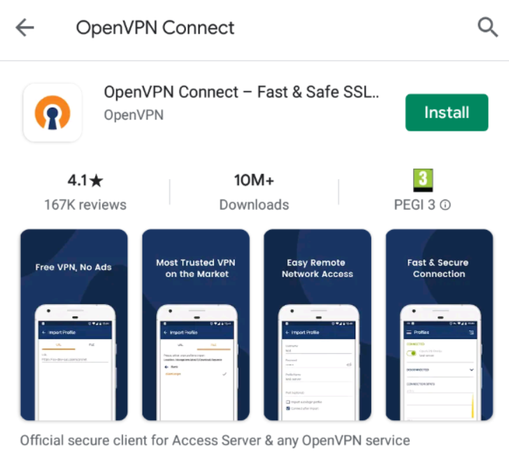 OpenVPN Client 2.6.6 instal the last version for android